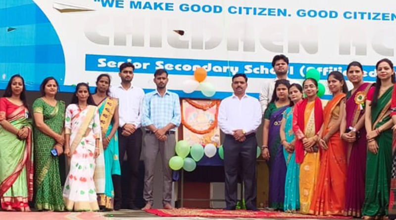 एमकेडी चिल्ड्रन एकेडमी में धूमधाम से मनाया गया स्वतंत्रता दिवस ।