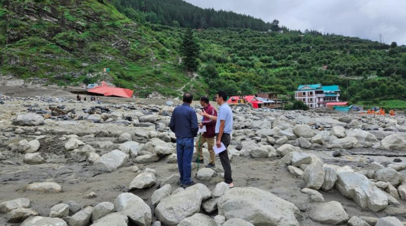 धराली आपदा के कारणों की पड़ताल में जुटे शीर्ष वैज्ञानिक